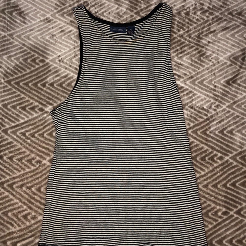 stripped tank top